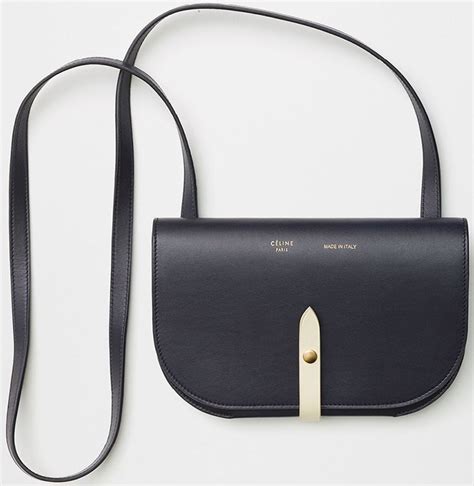 celine strap clutch size